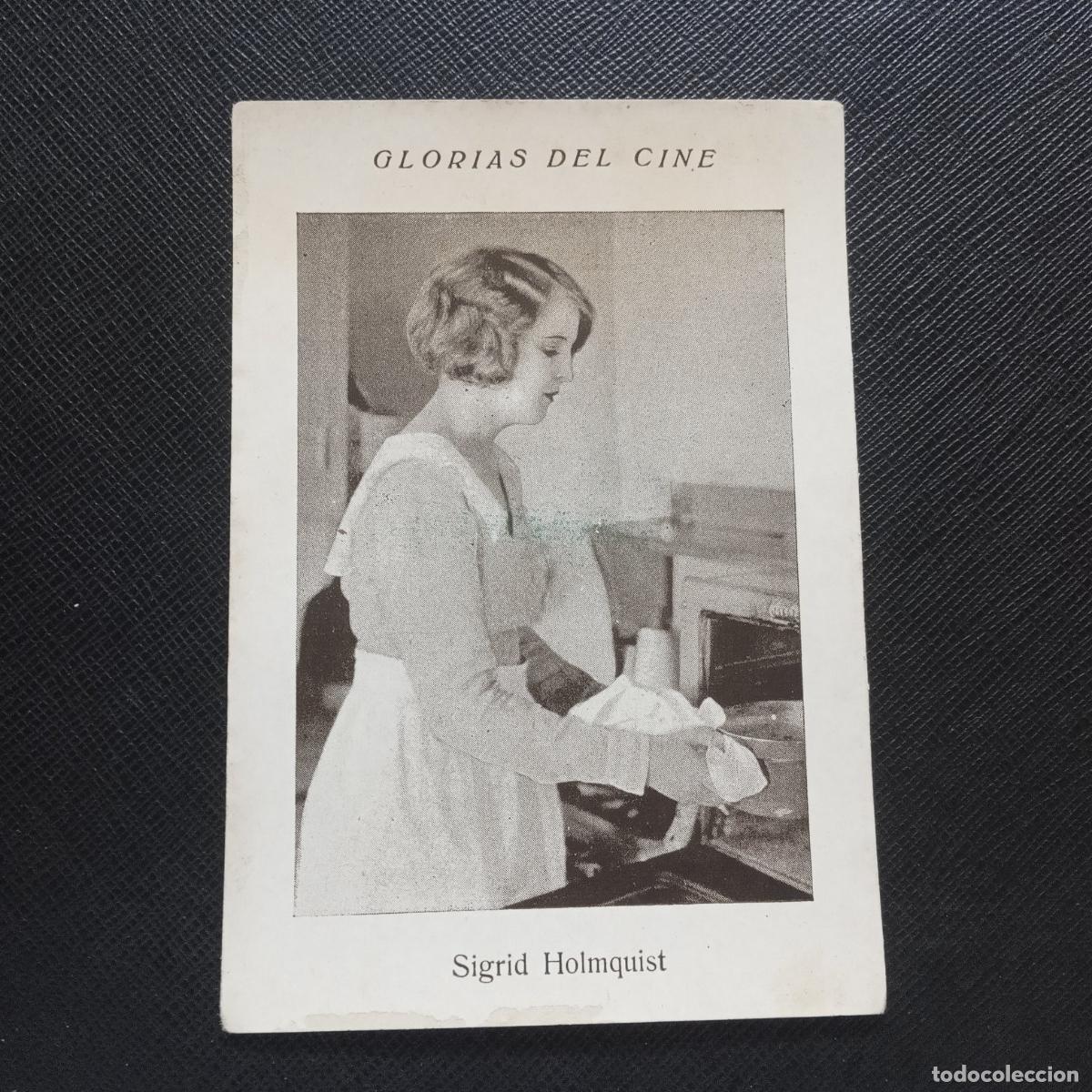 Cin&eacute;ma: 2 SIGRID HOLMQUIST GLORIAS DEL CINE CHOCOLATES - CC11 SB14