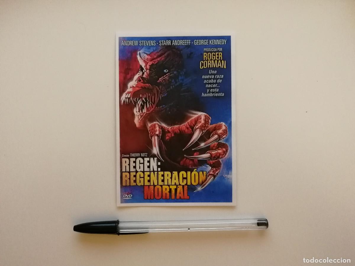 Cine: IMPRESO PAPEL -9*13- REGEN REGENERACION MORTAL - TERROR - ROGER CORMAN - THE TERROR WITHIN