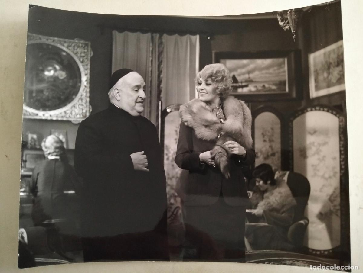 Cin&eacute;ma: FOTOGRAFIA ANALIA GADE Y JOSE FRANCO, PELICULA LA DUDA A&Ntilde;O 1972, MEDIDAS 25 X 20,5 CM