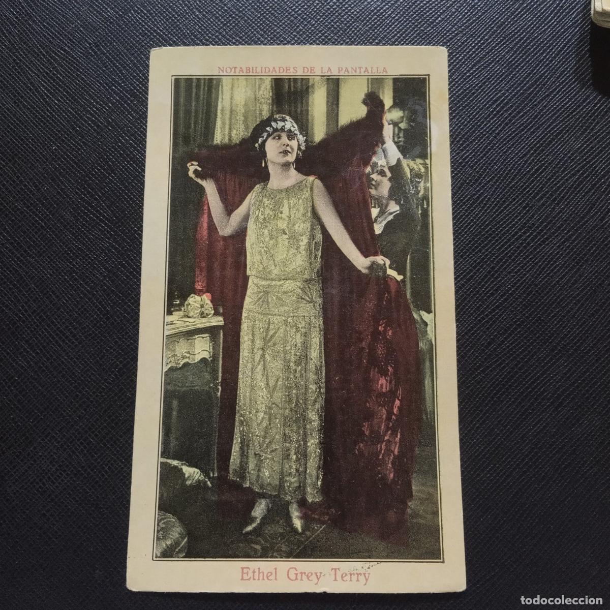 Cin&eacute;ma: 11 ETHEL GREY TERRY NOTABILIDADES DE LA PANTALLA CINE CROMO CHOCOLATES JUNCOSA - CC11 SB20
