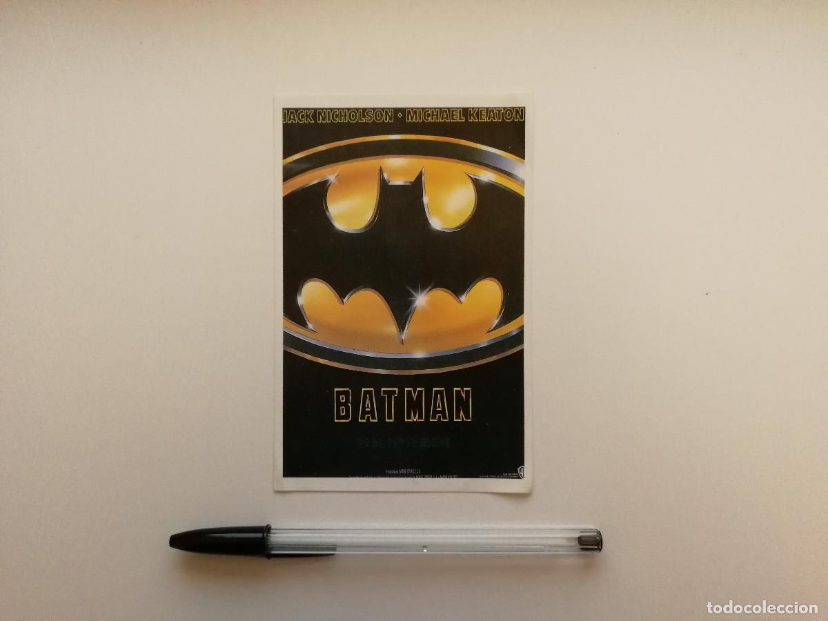Cine: IMPRESO PAPEL -9*13- BATMAN - MICHAEL KEATON