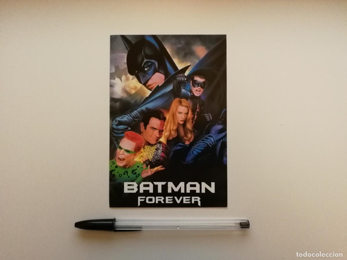 Cine: TARJETA ORIGINAL -10*15 - VAL KILMER - BATMAN FOREVER