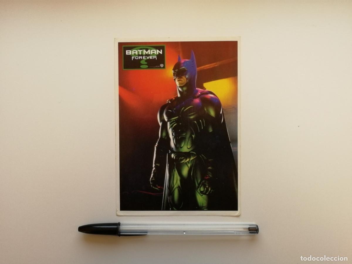 Cine: TARJETA PAPEL -10*15 - VAL KILMER - BATMAN FOREVER