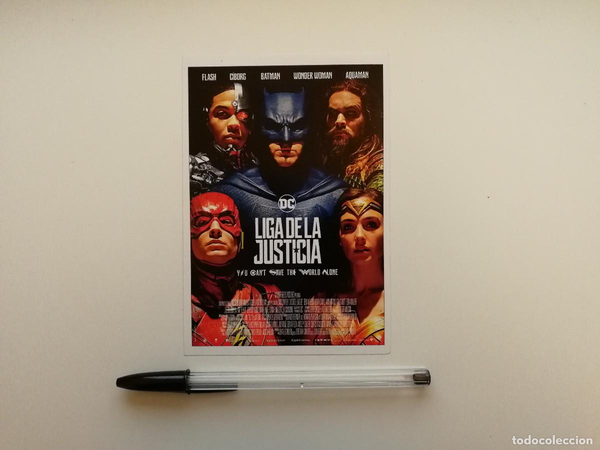 Cine: FICHA COLECCIONABLE -10*15- LIGA DE LA JUSTICIA - BATMAN