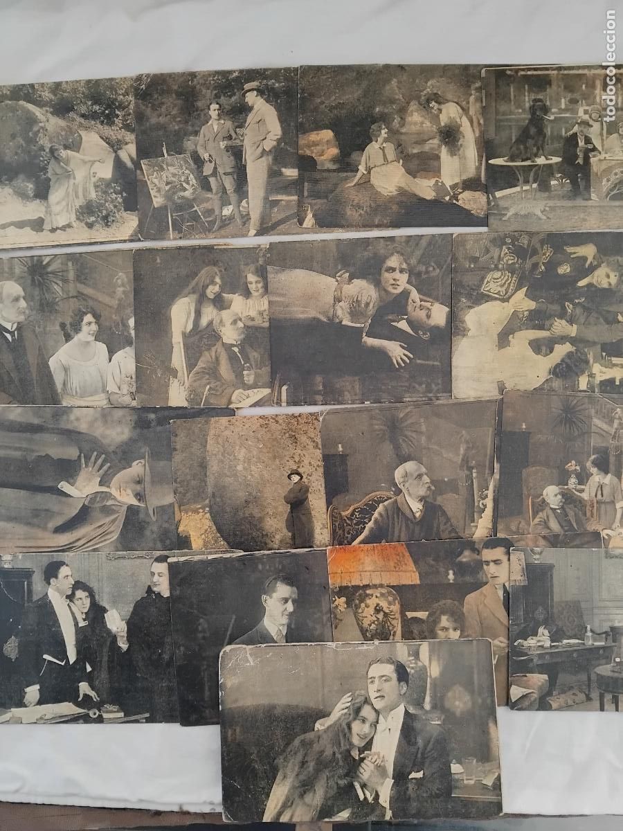 Cinema: LORENA - PROTAGONISTA SUSANA GRANDAIS - COLECCION COMPLETA DE 18 FOTO-CROMOS AMATLLER MARCA LUNA