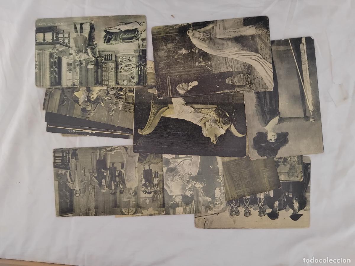 Cinema: TOSCA - PROTAGONISTAFRANCESCA BERTINI - COLECCION COMPLETA DE 18 FOTO-CROMOS AMATLLER MARCA LUNA