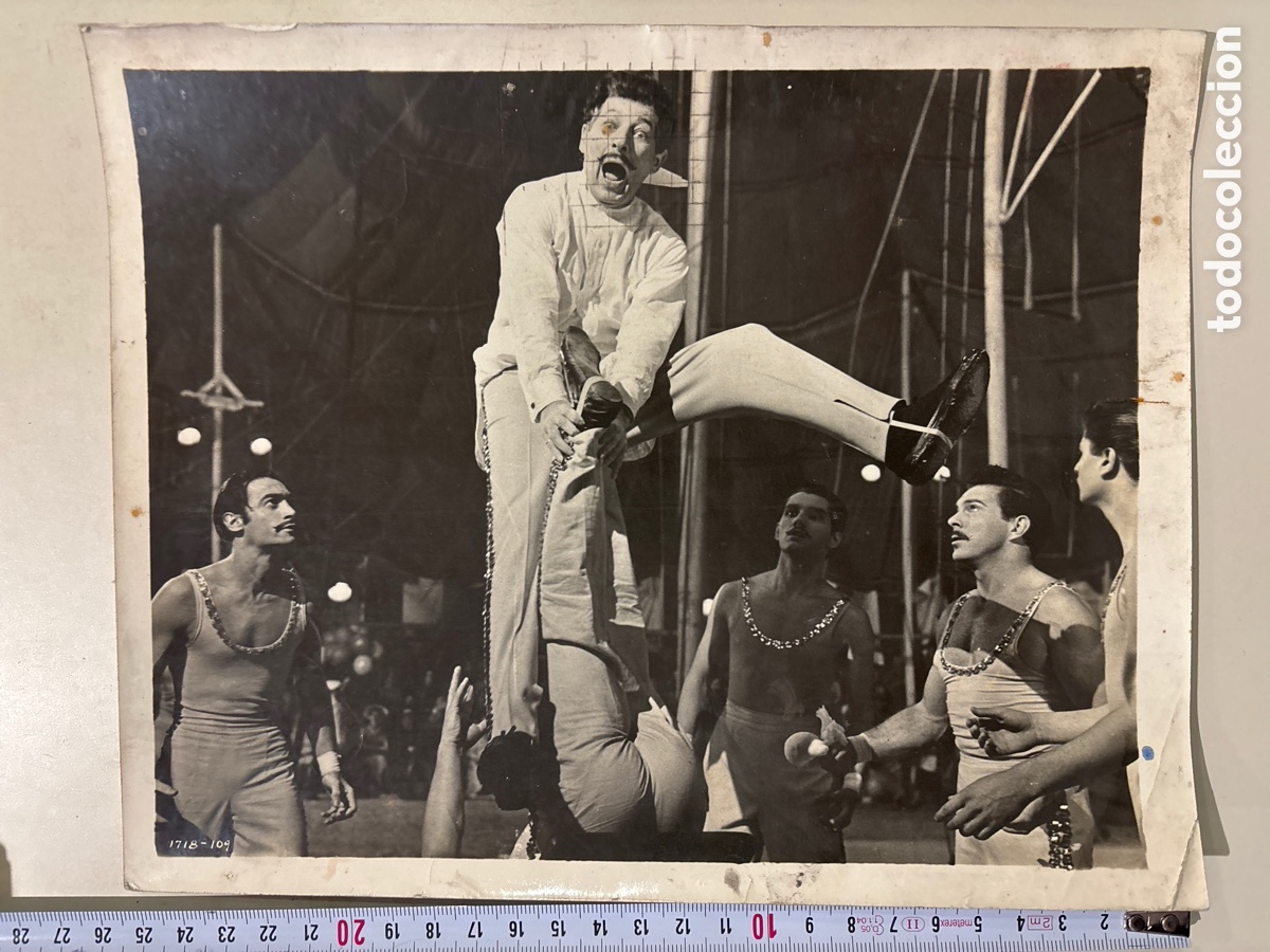 Cine: FOTO. T&Iacute;TULO: LOCO POR EL CIRCO. DANNY KAYE, PIER ANGELI, BACCALONI, NOEL PURCELL, ROBERT COOTE.