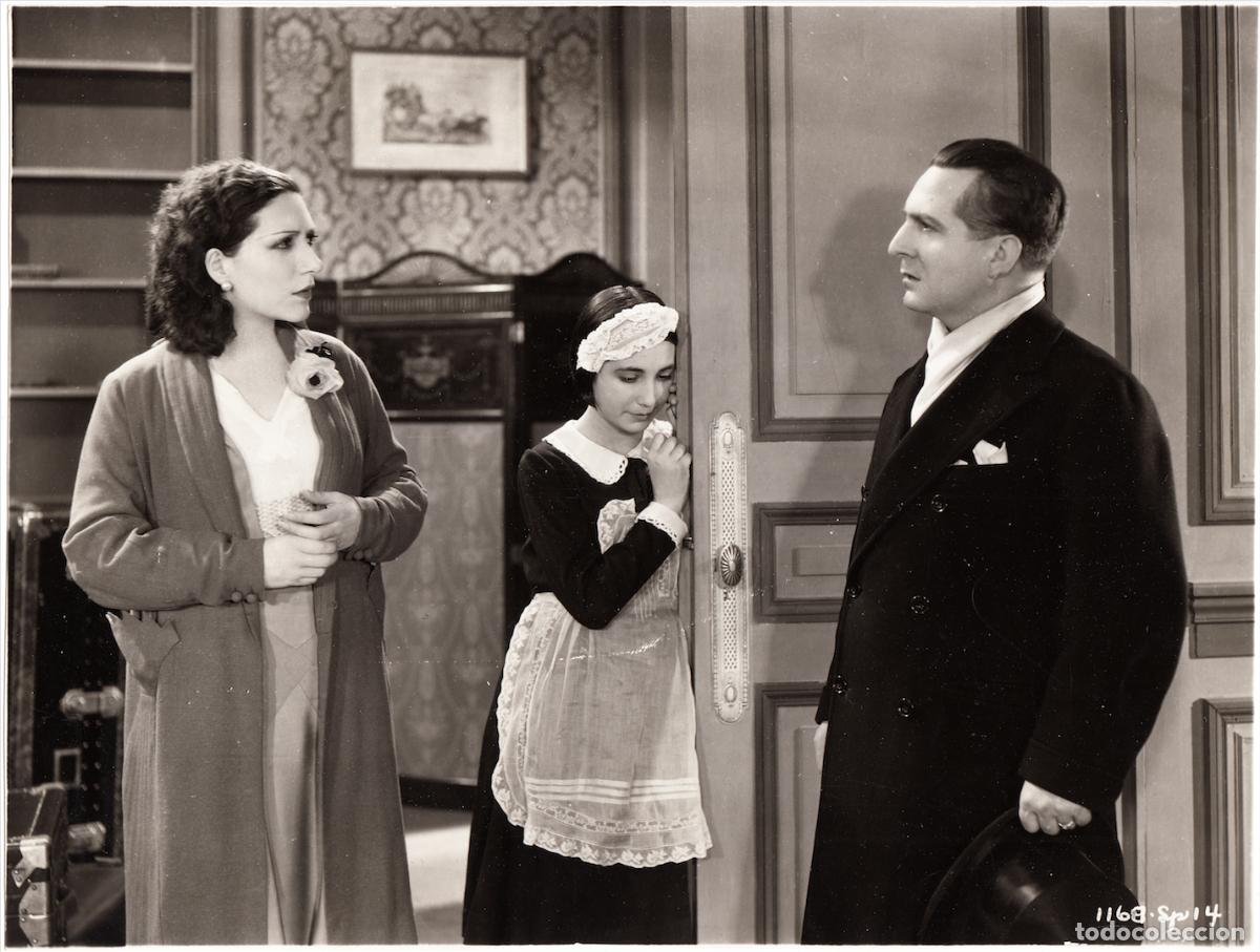 Cine: Foto fija &laquo;El secreto del doctor&raquo; Paramount 1930 Eugenia Z&uacute;ffoli F&eacute;lix de Pom&eacute;s Carmelita Fern&aacute;ndez