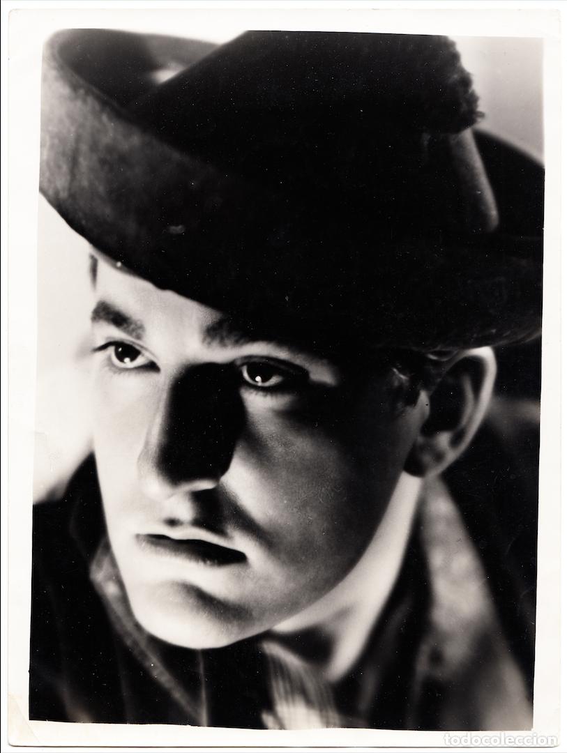 Cine: Fotograf&iacute;a promocional Pedro Terol en &laquo;Diego Corrientes&raquo; Pel&iacute;cula hablada 1937 Actor Tenor Cantante
