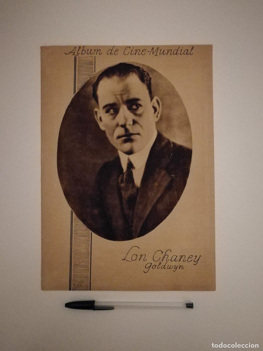 Cin&eacute;ma: ANTIGUA FICHA -A4- LON CHANEY - TERROR - IPANA PUBLICIDAD