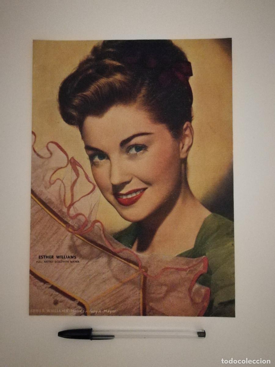 Cine: ANTIGUO ANUNCIO ENCARTONADO -A4- Esther Williams