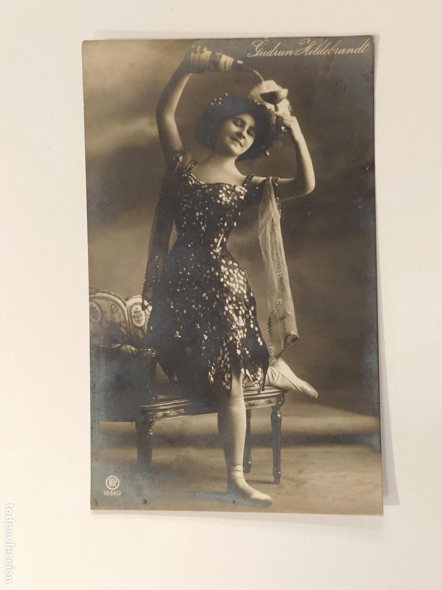 Cin&eacute;ma: GUDRUN HILDEBRANDT - FOTOGRAFICA - POSTAL ANTIGUA - (112.885)