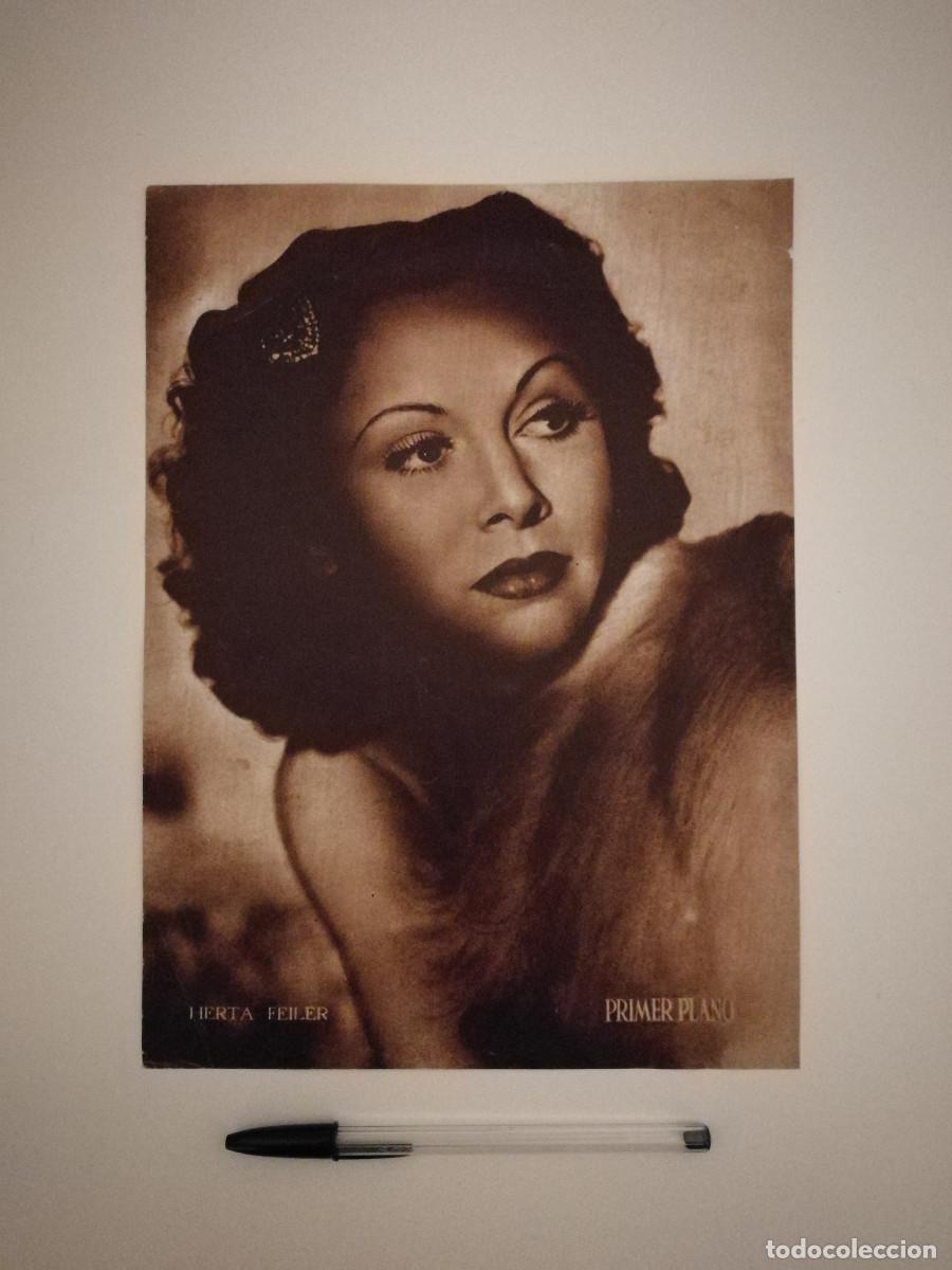 Cin&eacute;ma: ANTIGUA LAMINA ORIGINAL -A4- HERTHA FEILER