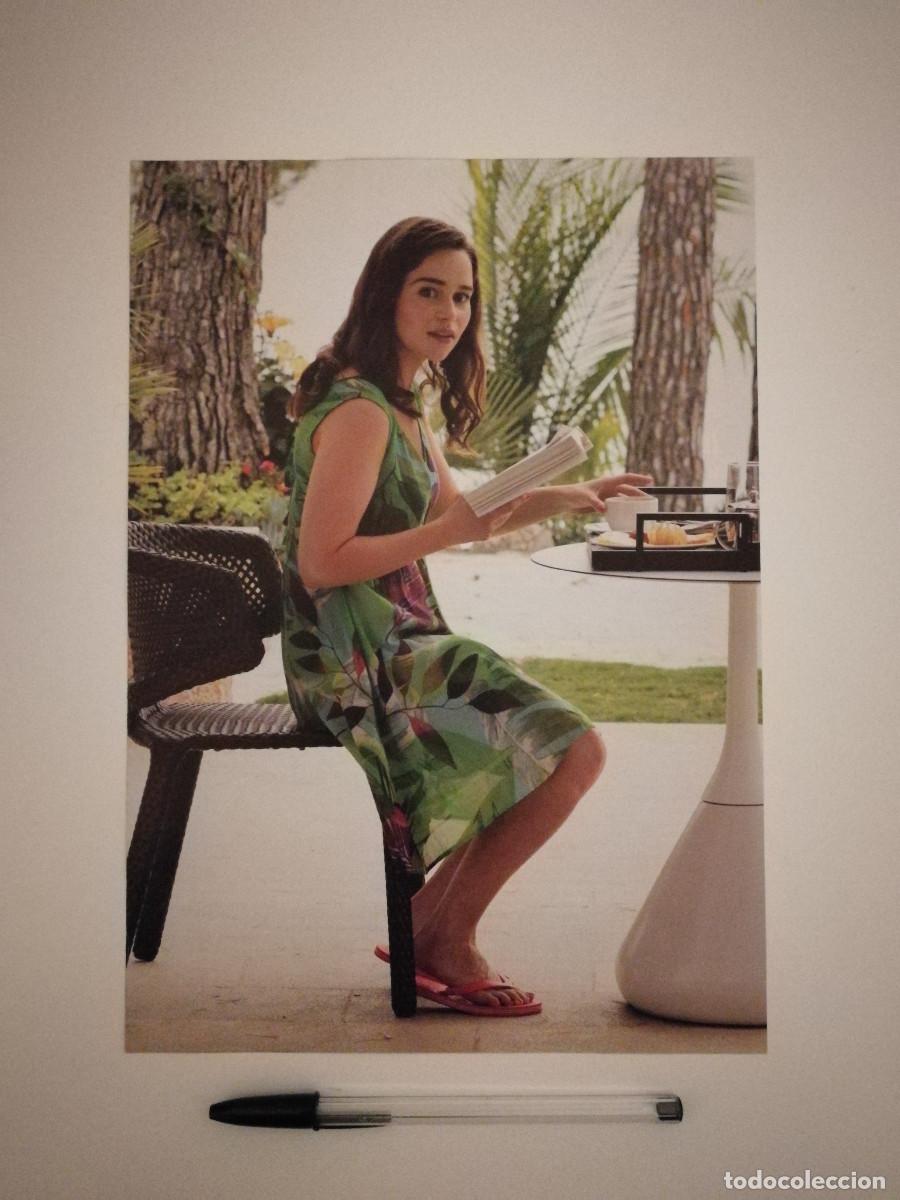 Cin&eacute;ma: LAMINA ACARTONADA -A4- EMILIA CLARKE