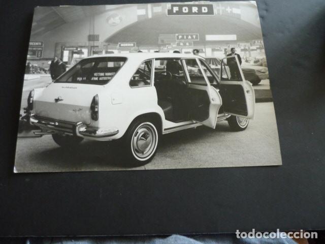 Cin&eacute;ma: SALON DEL AUTOMOVIL DE TURIN 1965 AUTOPMOVIL AUTOBIANCHI ANTIGUA FOTOGRAFIA 18 X 24 CM