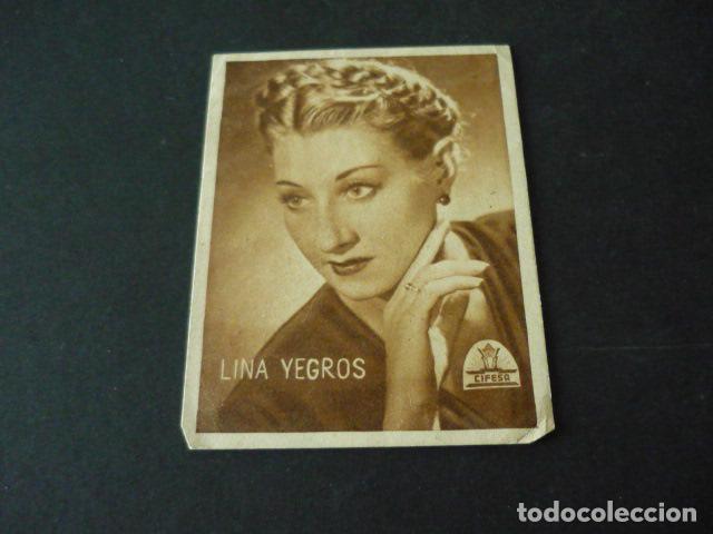 Cin&eacute;ma: LINA YEGROS ACTRIZ TARJETA