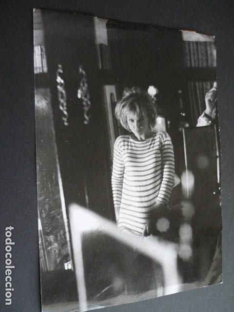 Cin&eacute;ma: MYLENE DEMONGEOT ACTRIZ ANTIGUA FOTOGRAFIA 20 X 28 CM