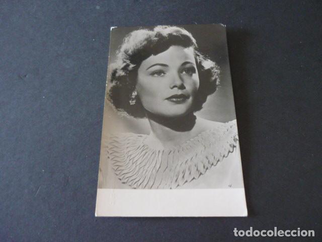 Kino: GENE TIERNEY ACTRIZ POSTAL