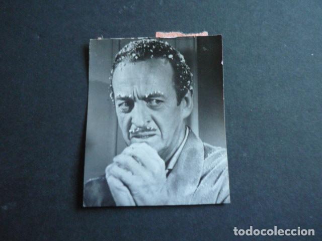 Cin&eacute;ma: DAVID NIVEN ACTOR ANTIGUA FOTOGRAFIA ORIGINAL 5,5 X 8 CM