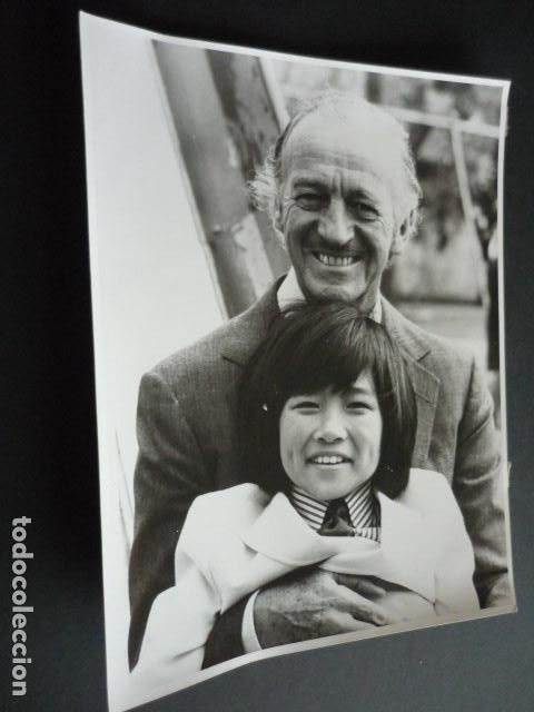 Cinema: DAVID NIVEN ACTOR ANTIGUA FOTOGRAFIA ORIGINAL 21 X 25 CM