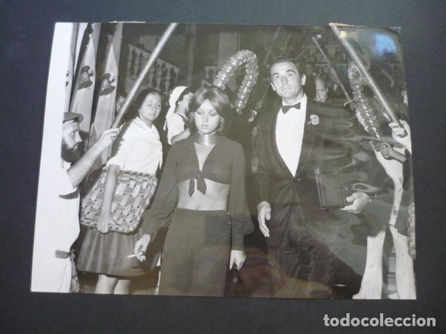 Kino: VITTORIO GASSMAN ACTOR EN SAN SEBASTIAN ANTIGUA FOTOGRAFIA 1971 18 X 24 CM