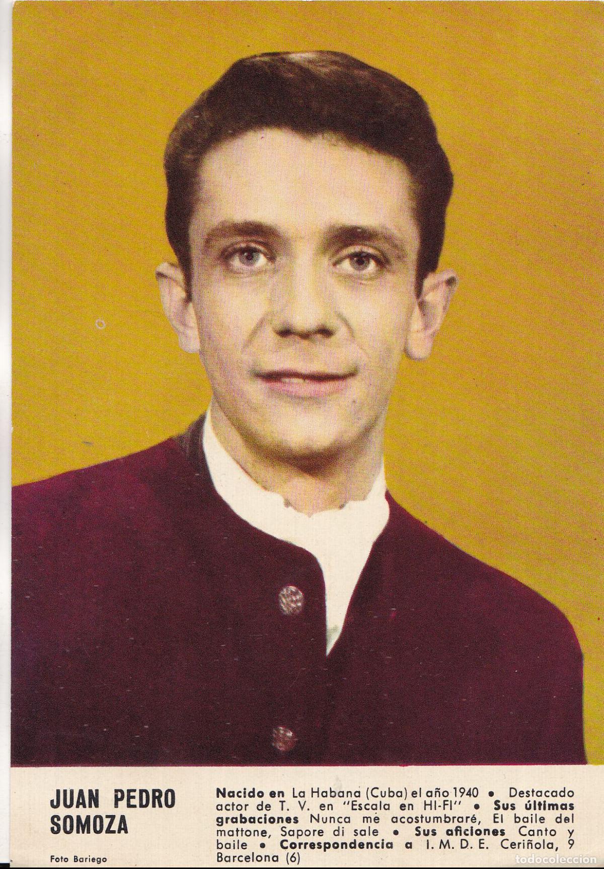 Cine: FOTOCROMO DEL ACTOR JUAN PEDRO SOMOZA - FOTO BARIEGO