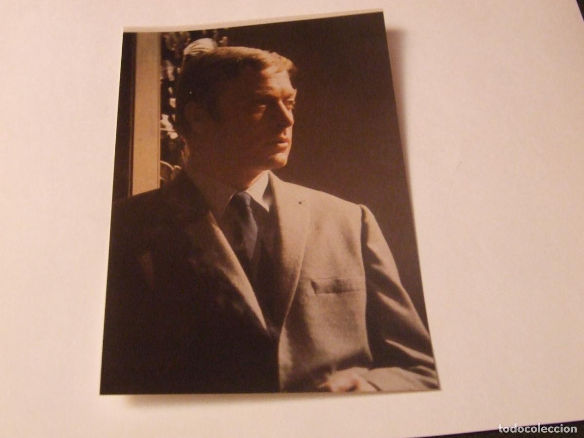 Cine: Foto de Michael Caine. Tama&ntilde;o 12,5 x 8,5 cm.