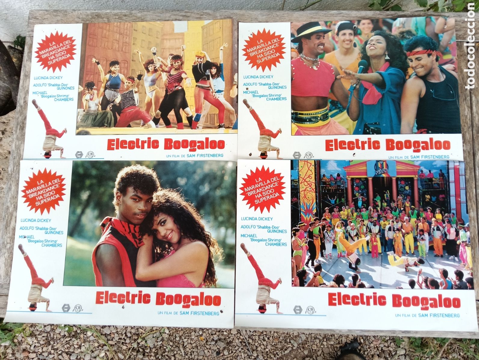 Cine: Set de 4 fotocromos , ELECTRIC BOOGALOO
