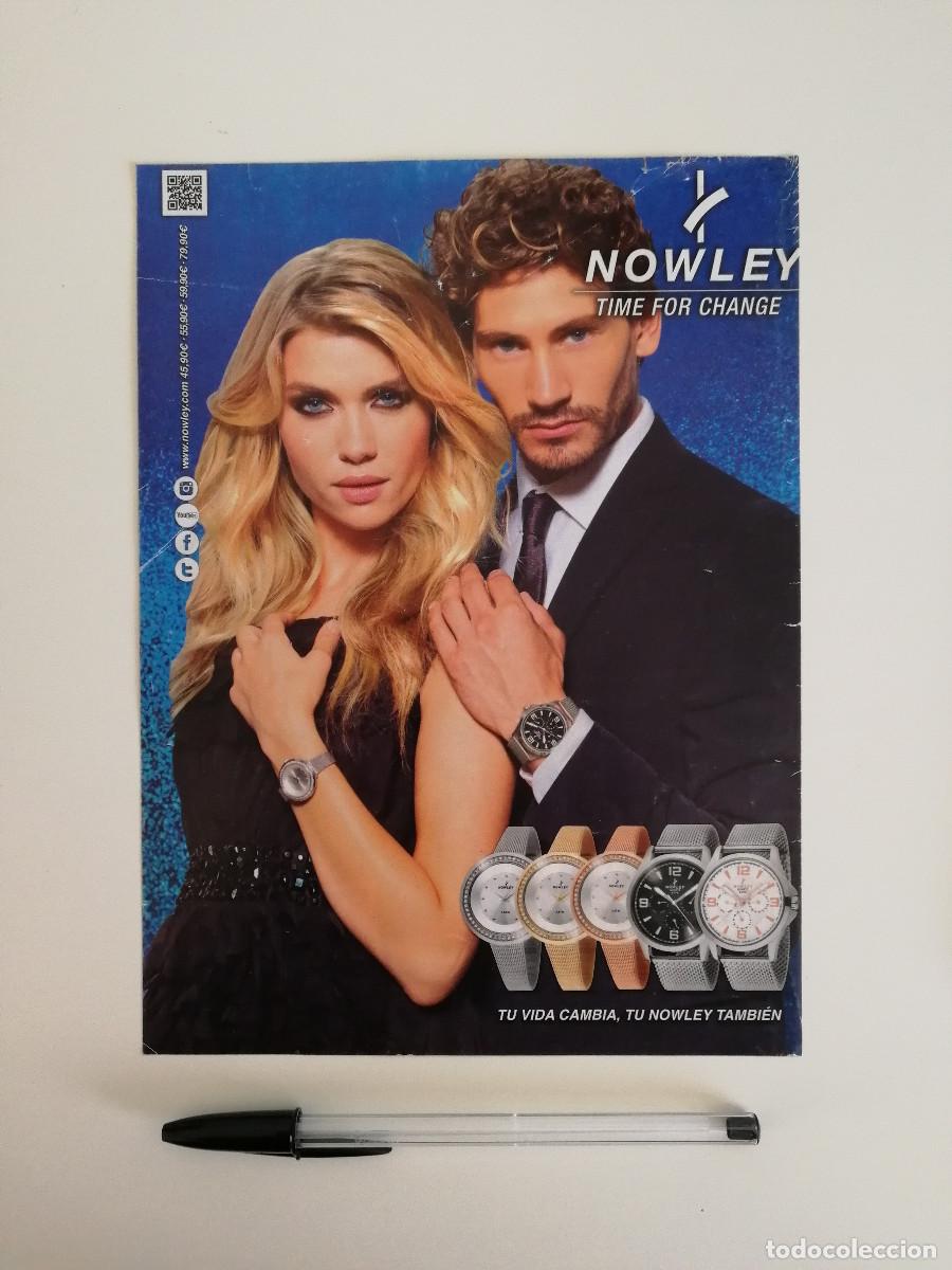 Cine: HOJA PUBLICITARIA - VANESA ROMERO - PUBLICIDAD NOWLEY RELOJ