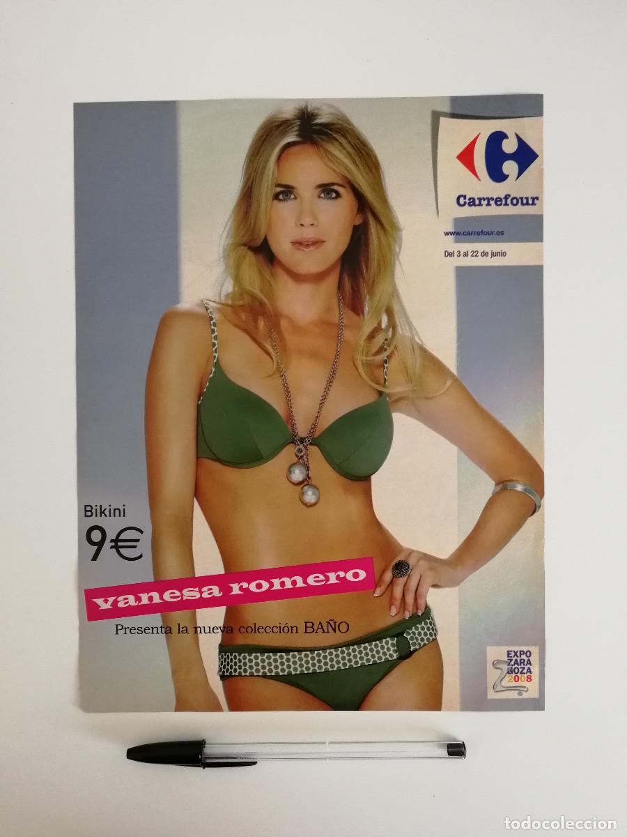 Cin&eacute;ma: ANUNCIO ACARTONADO -A4- - VANESA ROMERO - PUBLICIDAD CARREFOUR