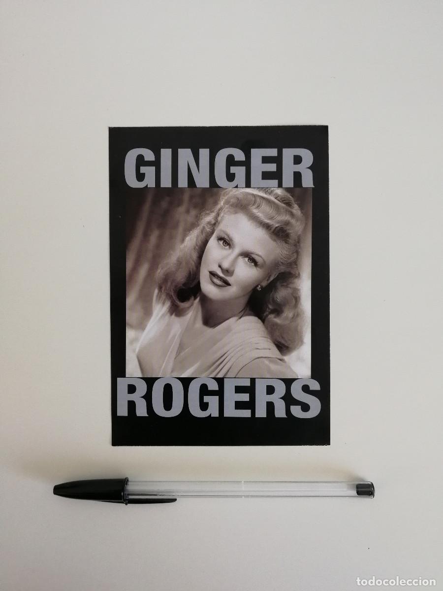 Cin&eacute;ma: TARJETA ACARTONADA -10*15- GINGER ROGERS
