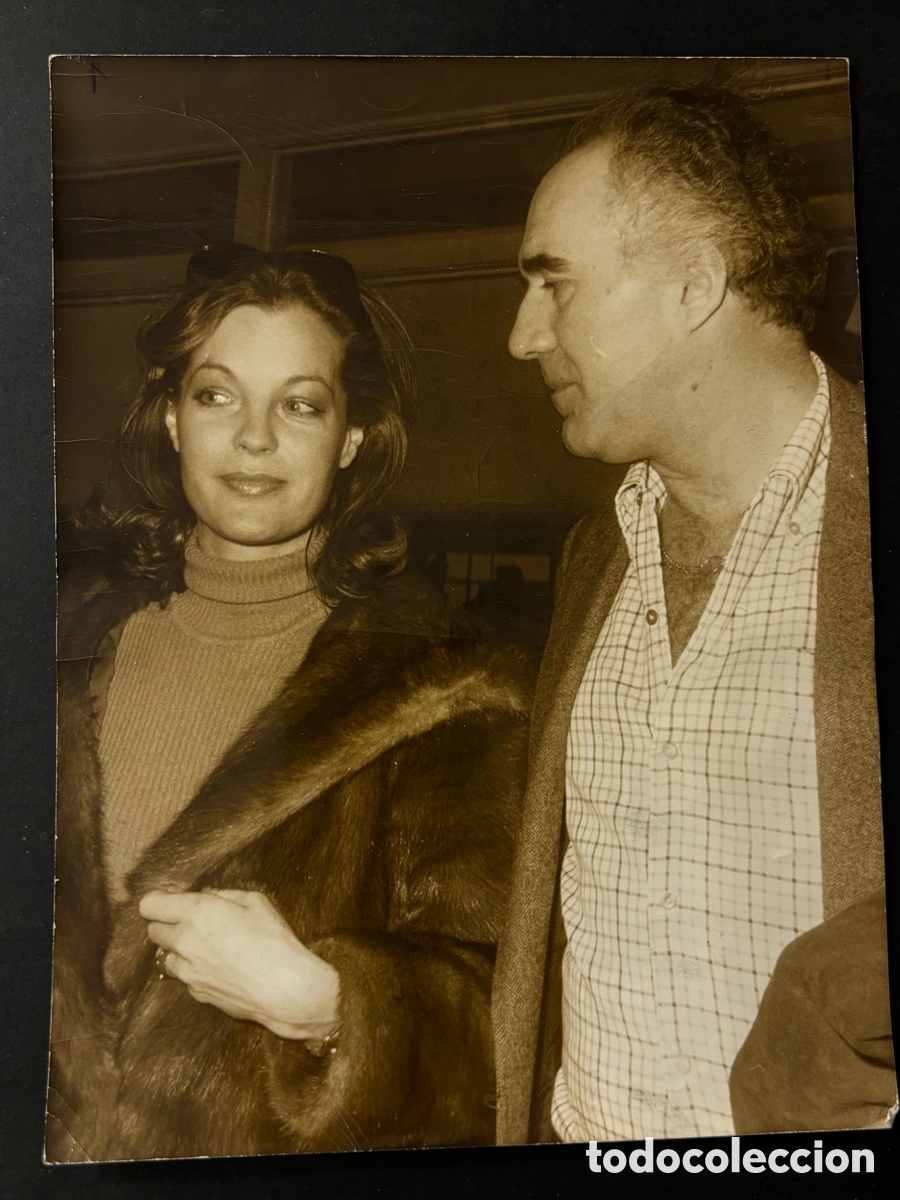 Cin&eacute;ma: Foto original de Romy Schneider y M&iacute;chel piccoli en Niza