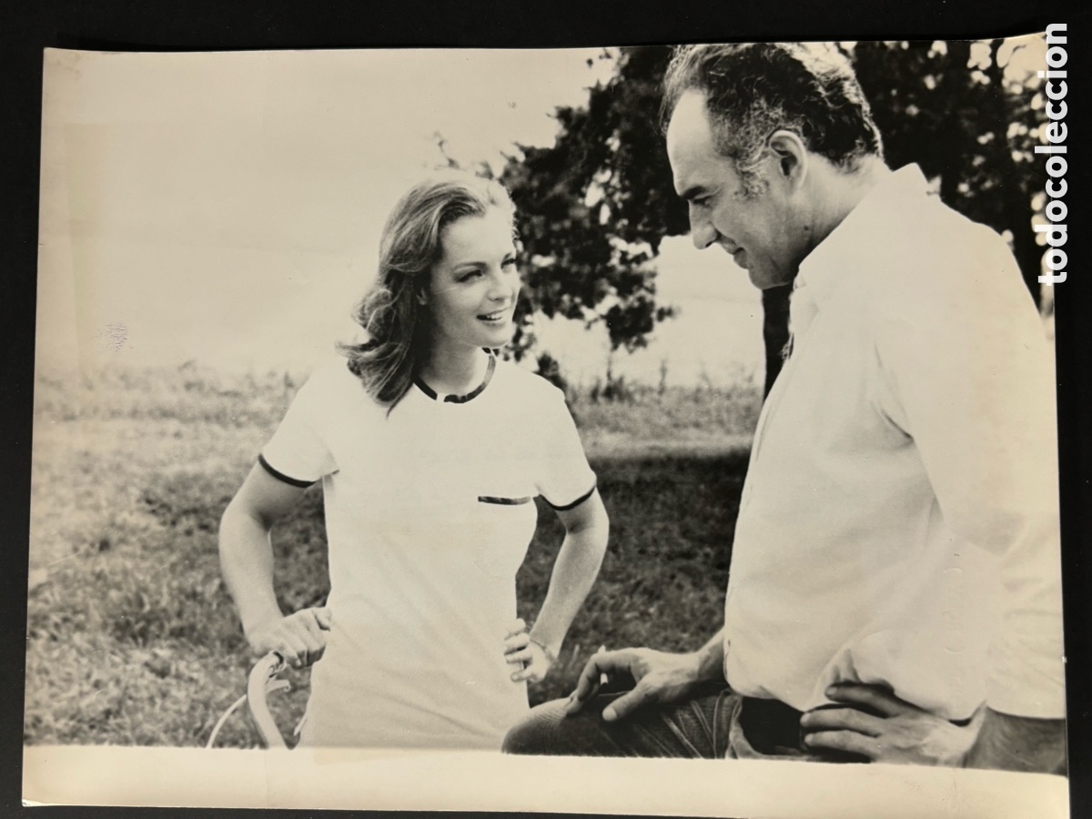 Cin&eacute;ma: Foto original de Romy Schneider y M&iacute;chel Piccoli
