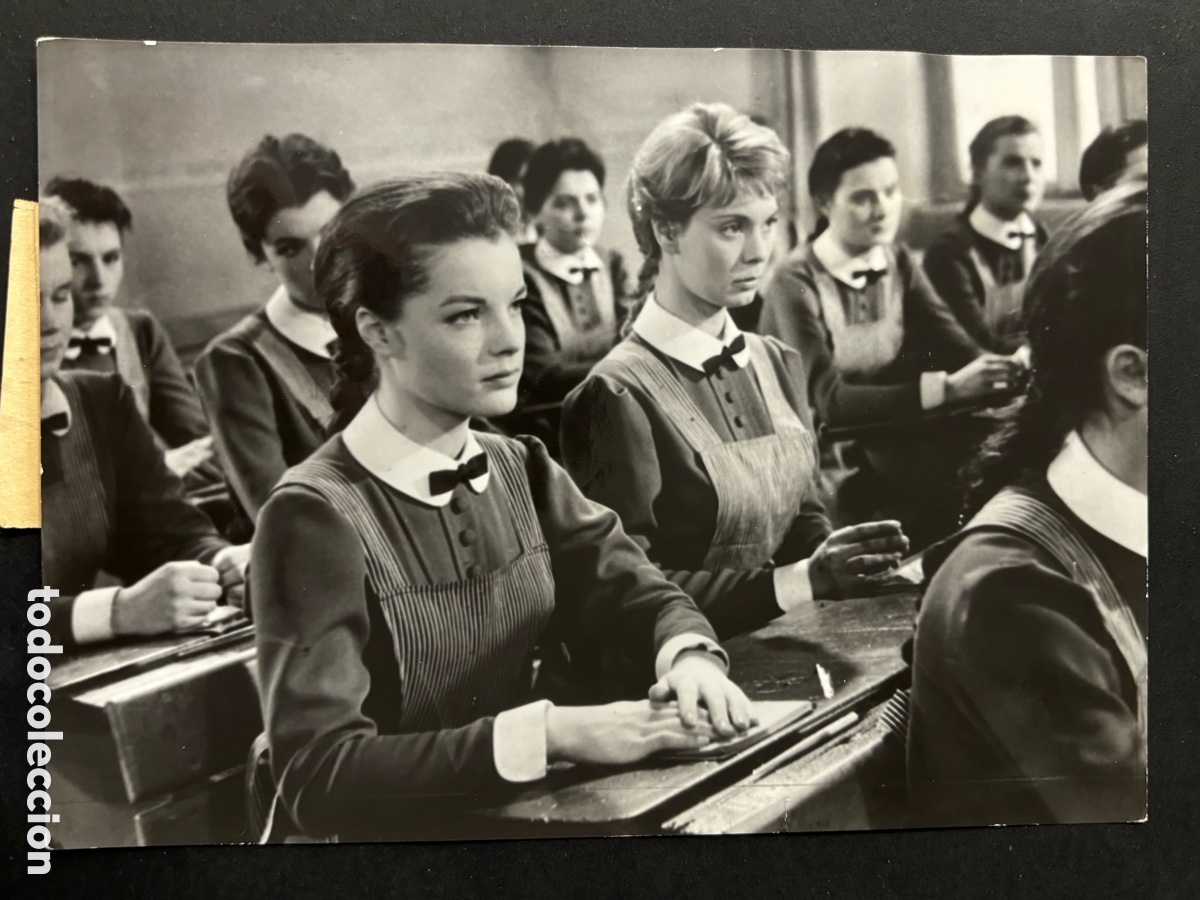 Cin&eacute;ma: Foto original de Romy Schneider corrupci&oacute;n en el internado