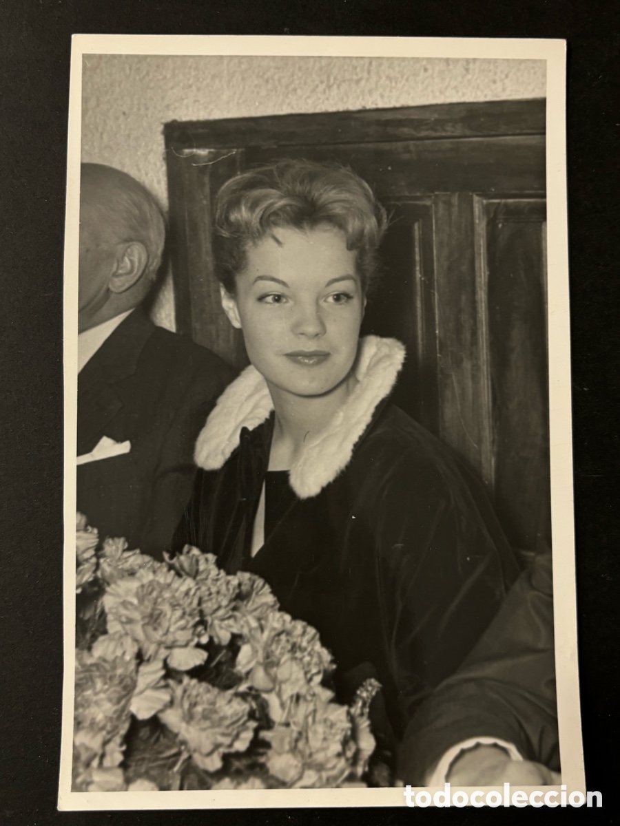 Cin&eacute;ma: Foto original de Romy Schneider foto A Saiz Madrid