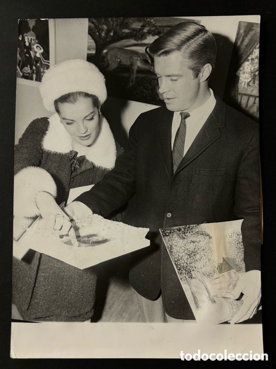 Cin&eacute;ma: Foto original de Romy Schneider y George Peppard en Munich