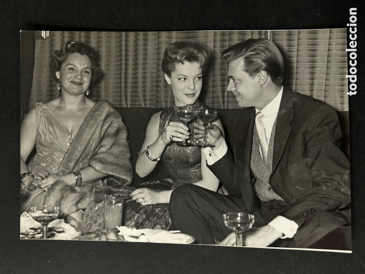 Cine: Foto original de Romy Schneider Magda Schneider y Karl Bohm foto A Saiz Madrid