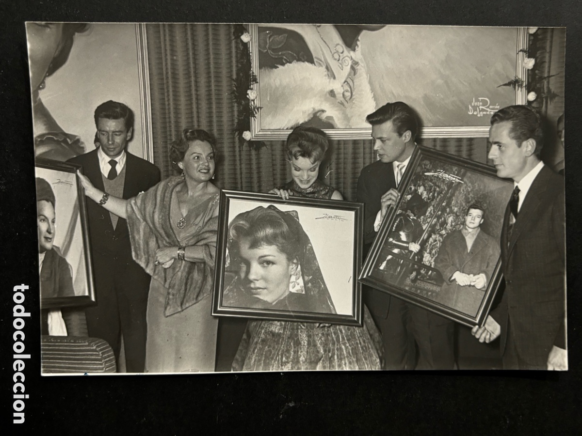 Cine: Foto original de Romy Schneider en el estudio del fot&oacute;grafo Ib&aacute;&ntilde;ez Madrid