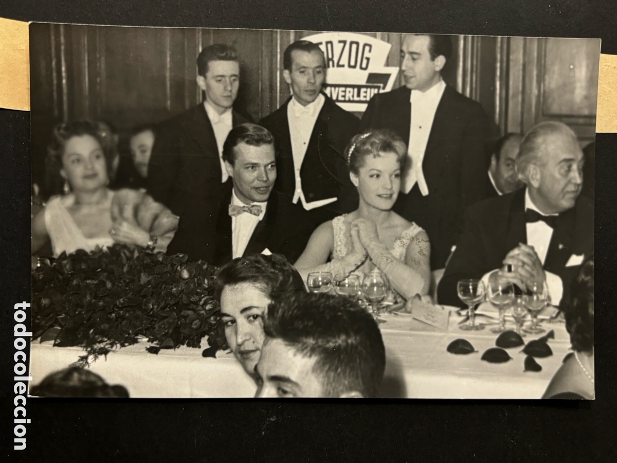 Cine: Foto original de Romy Schneider y Karl Bohm en Madrid foto A Saiz
