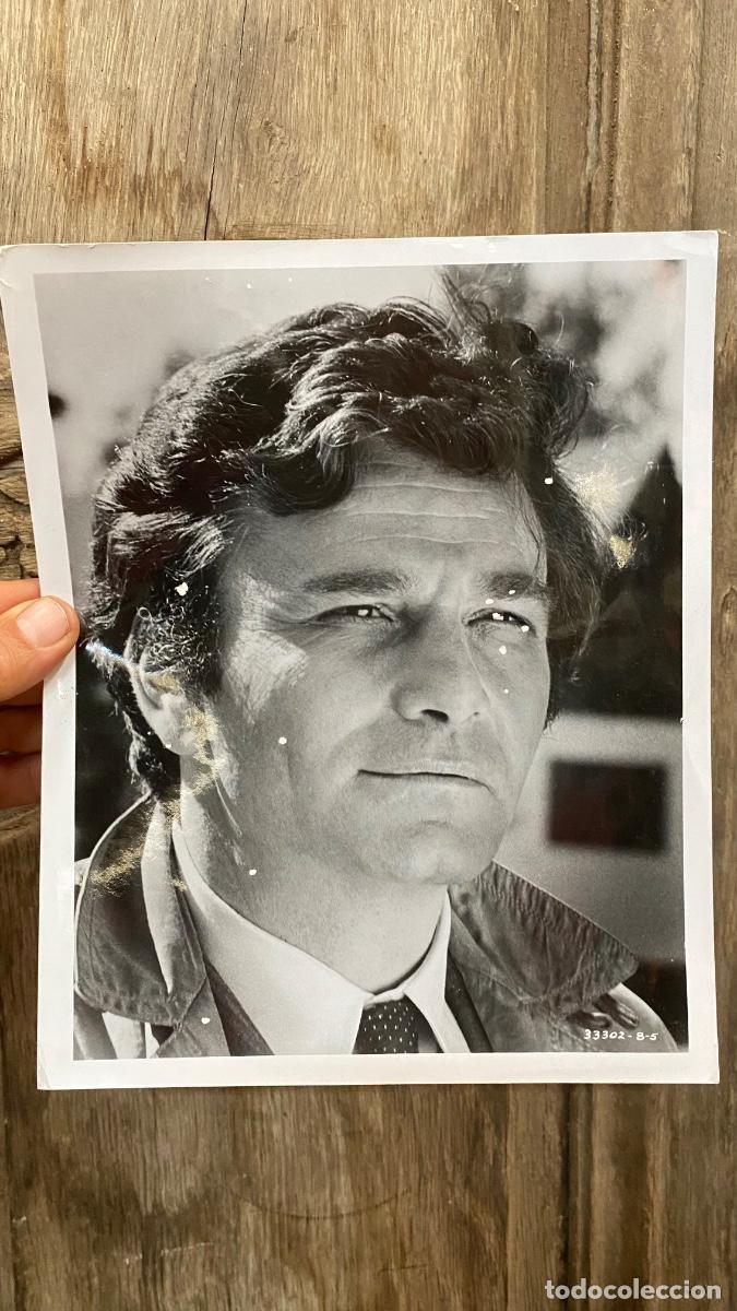 Kino: Foto prensa original peter falk actor colombo serie misterio detective