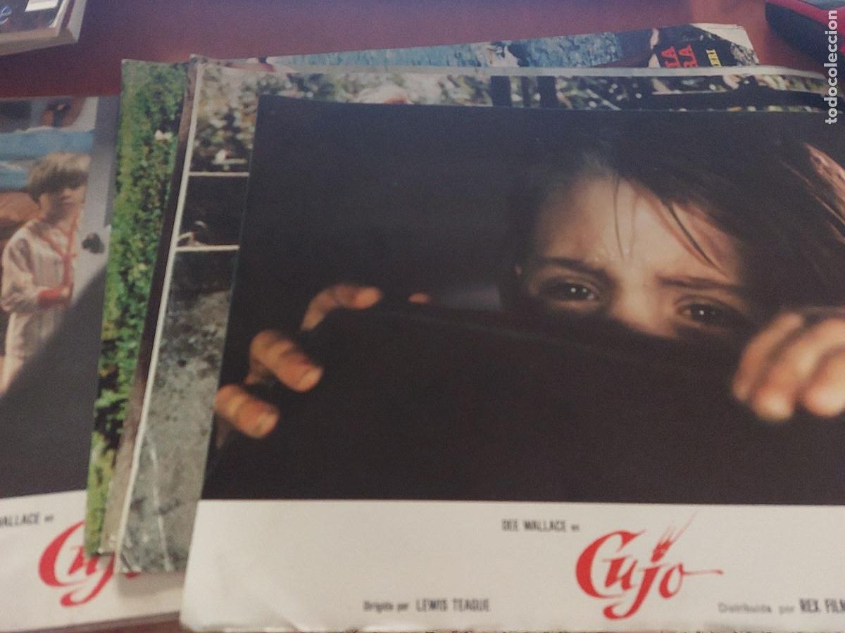 Cine: CUJO 2 FOTOCROMOS. SE&Ntilde;ALES DE CHINCHETAS.