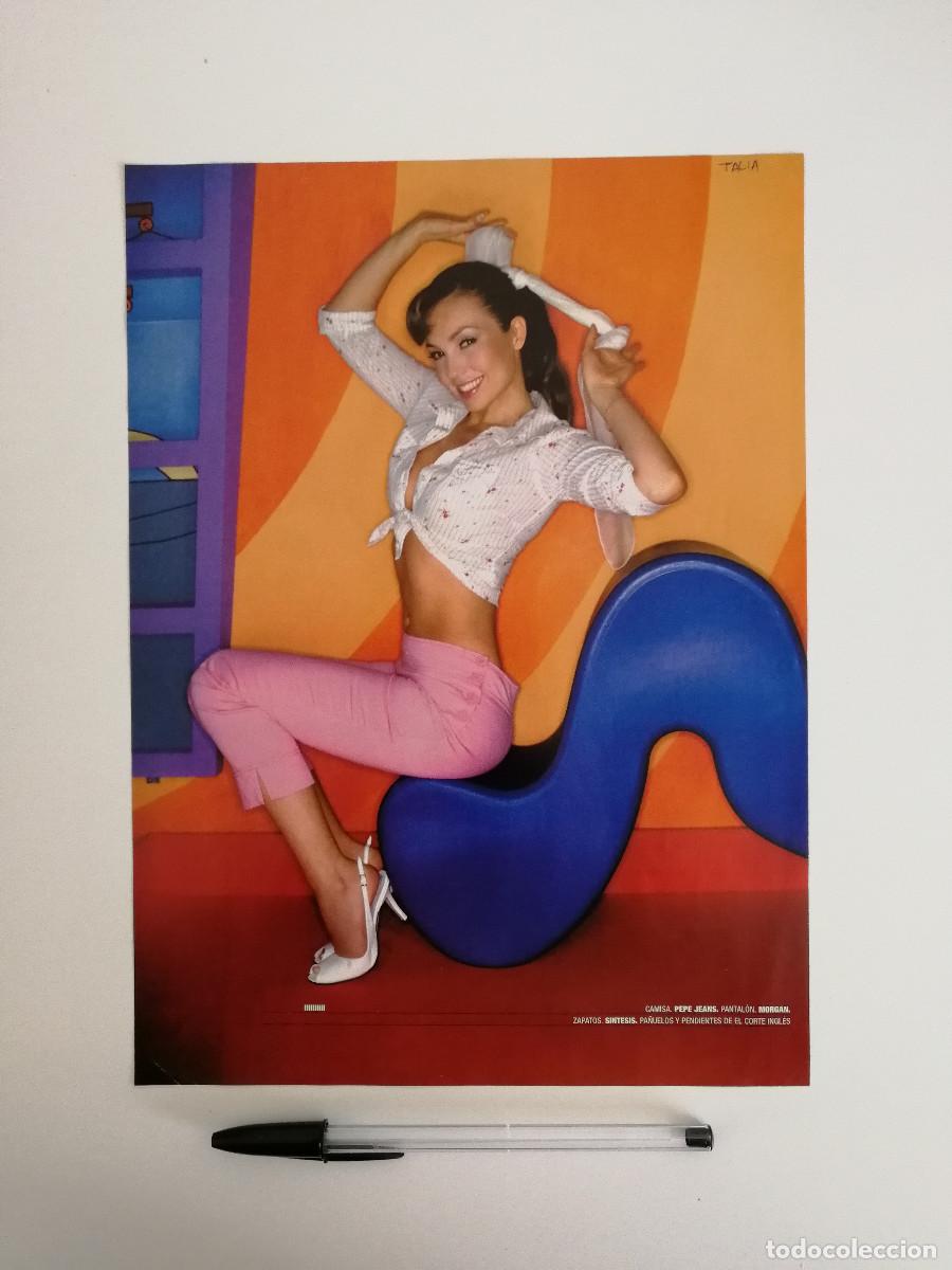 Kino: FICHA COLECCIONABLE -A4- THALIA - ACTRIZ CANTANTE