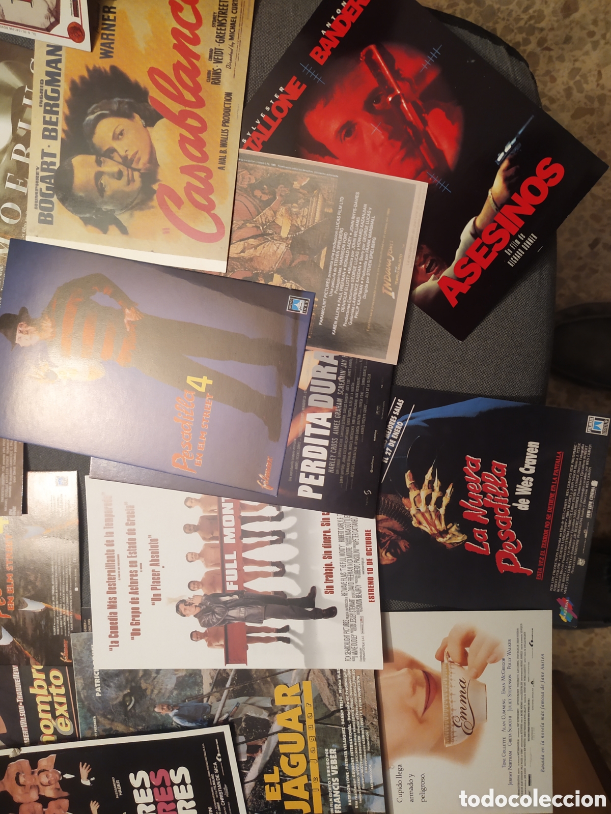 Cine: 19 car&aacute;tulas de pel&iacute;culas tama&ntilde;o postal