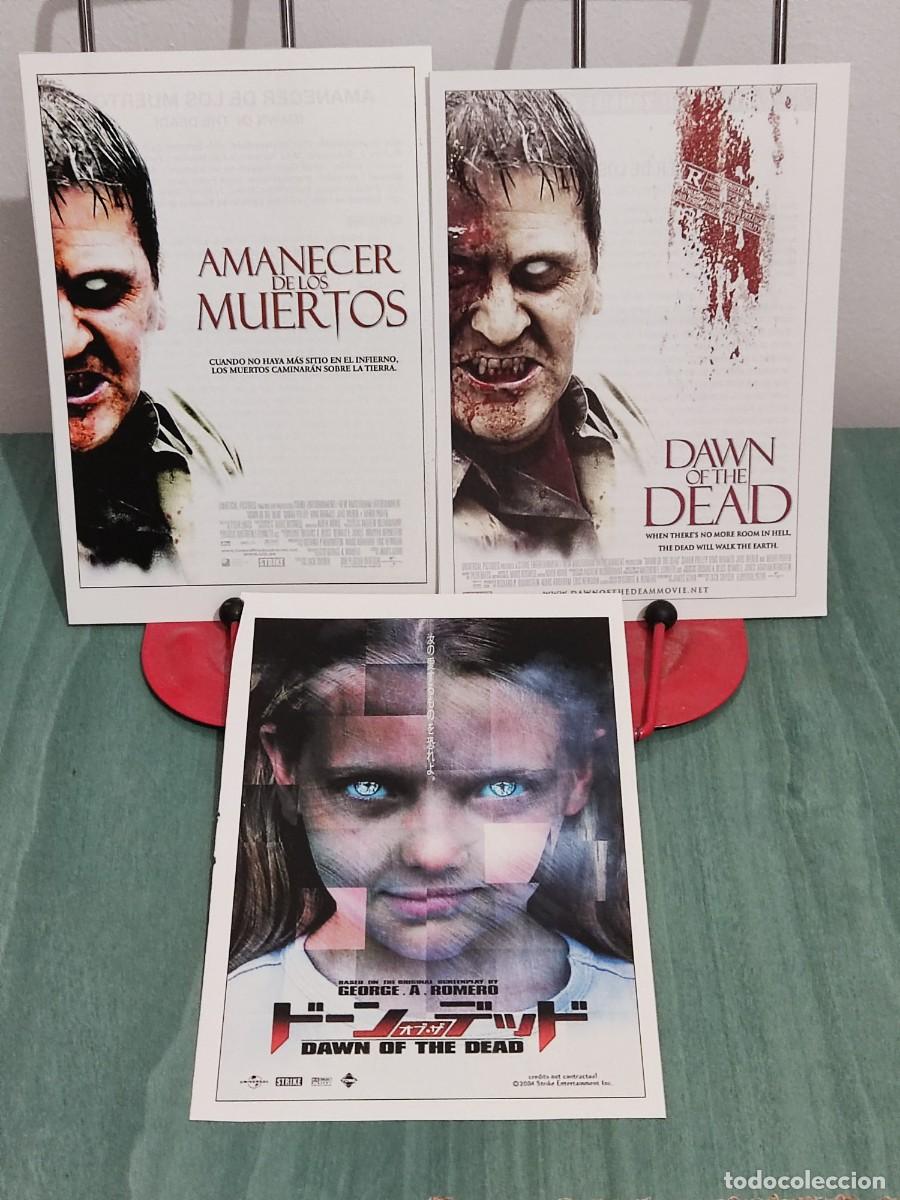 Cinema: Amanecer de los muertos (Dawn of the dead) . 3 Fichas revista Accion