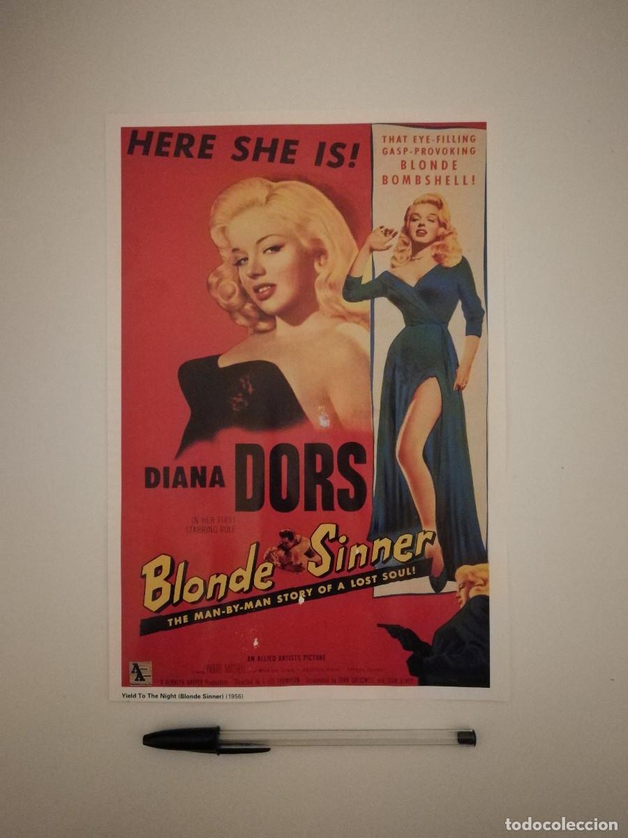 Cine: LAMINA ACARTONADA - BLONDE SINNER - DIANA DORS