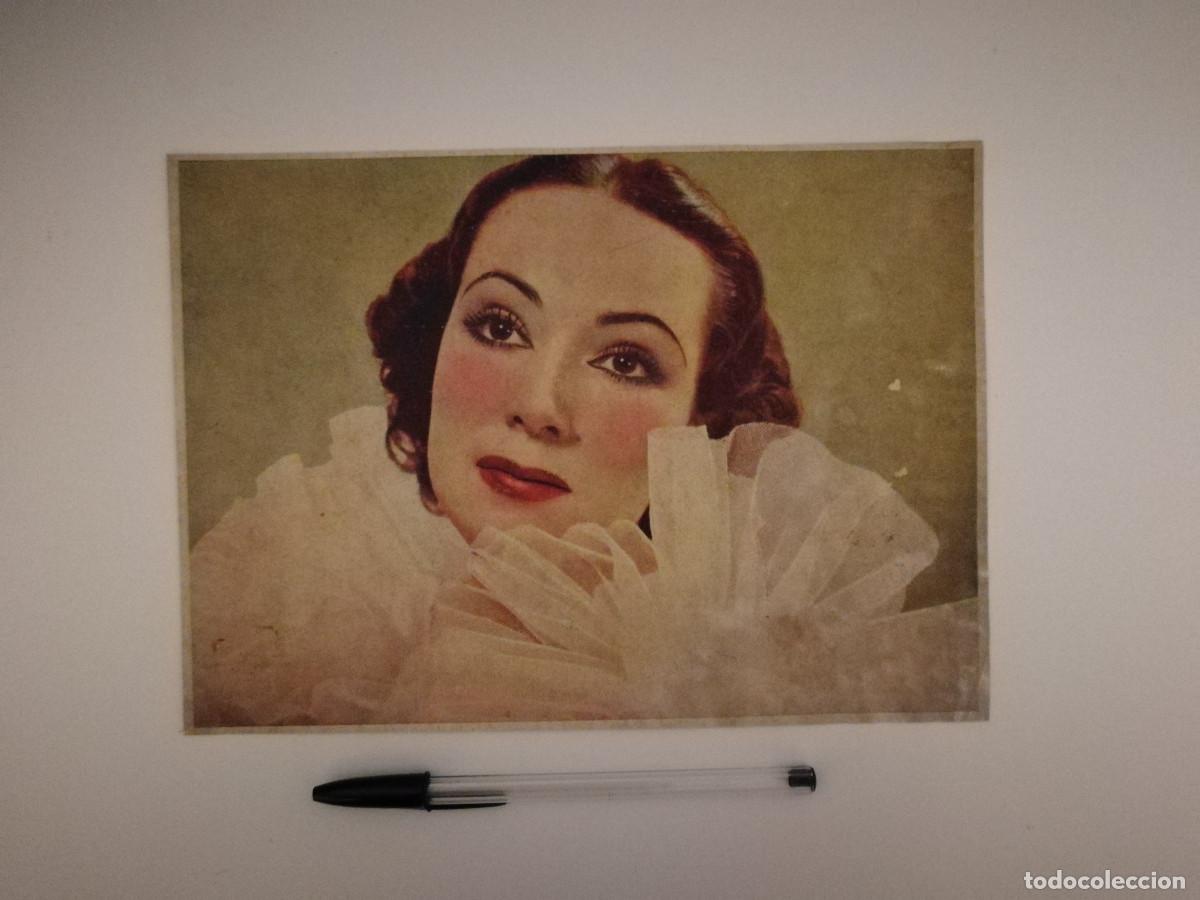 Cine: ANTIGUO ANUNCIO ENCARTONADO - DOLORES DEL RIO - PUBLICIDAD A&Ntilde;OS 30