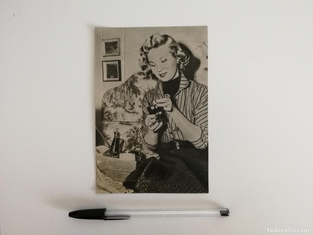 Kino: TARJETA ACARTONADA -10*15- VIRGINIA MAYO