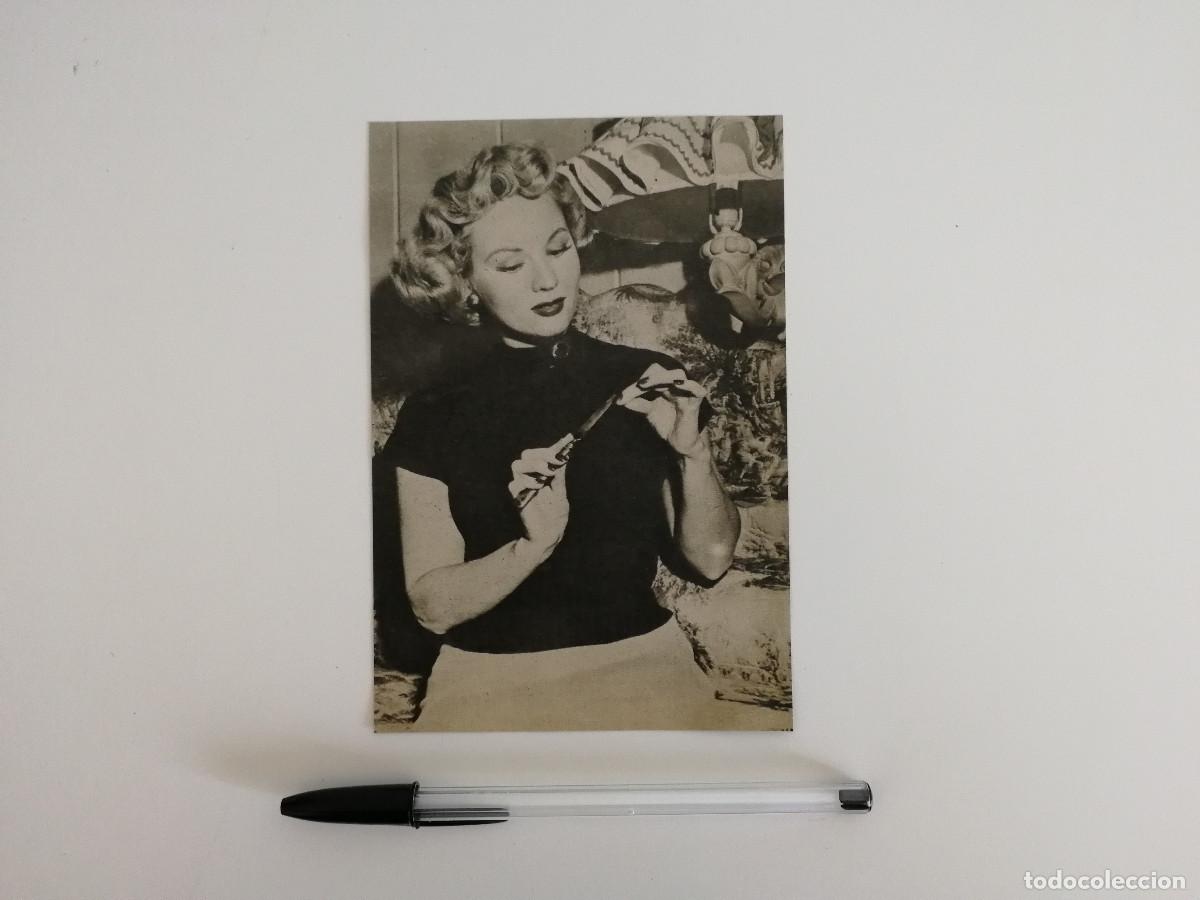 Kino: TARJETA ACARTONADA -10*15- VIRGINIA MAYO