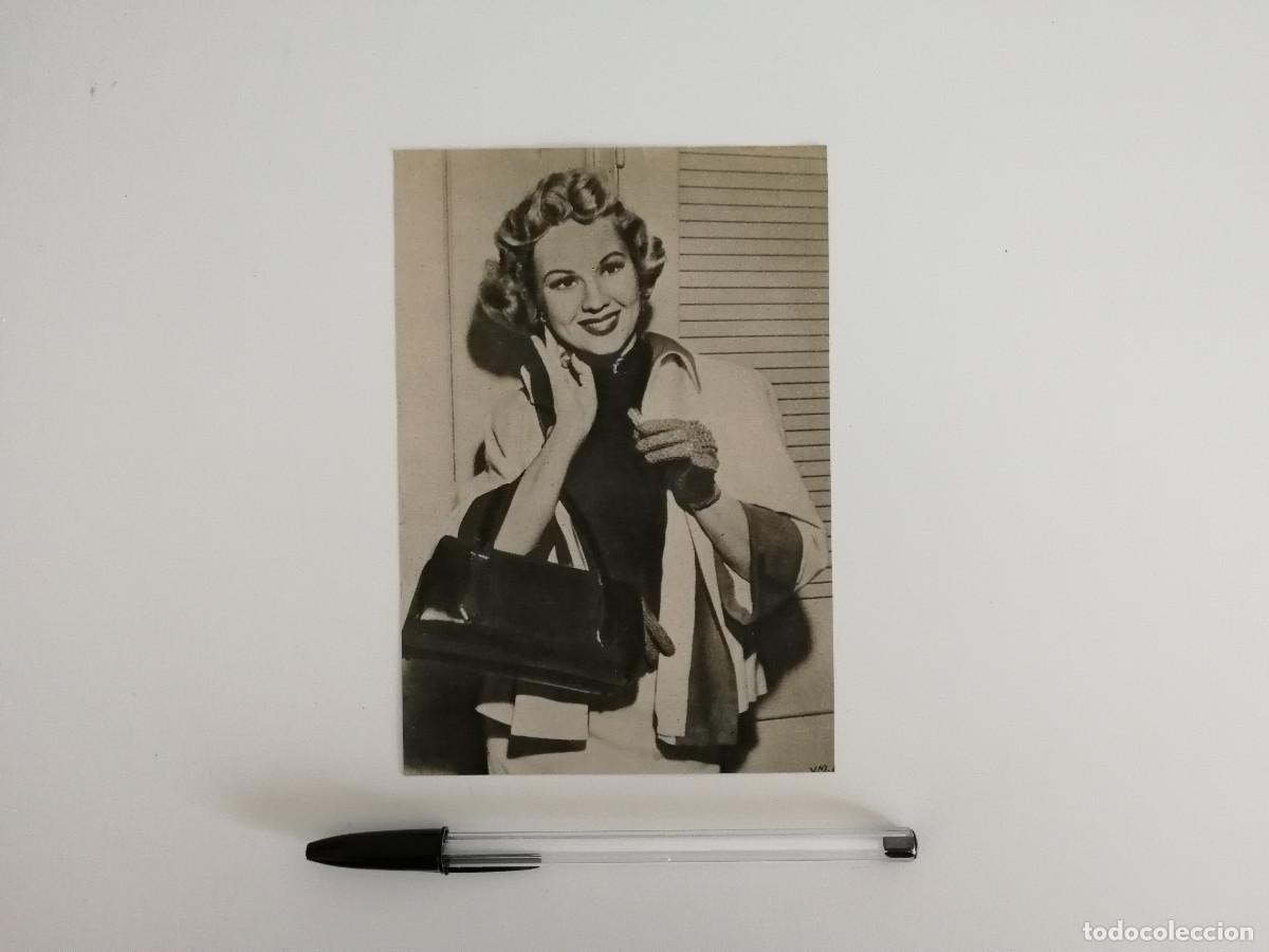 Kino: TARJETA ACARTONADA -10*15- VIRGINIA MAYO