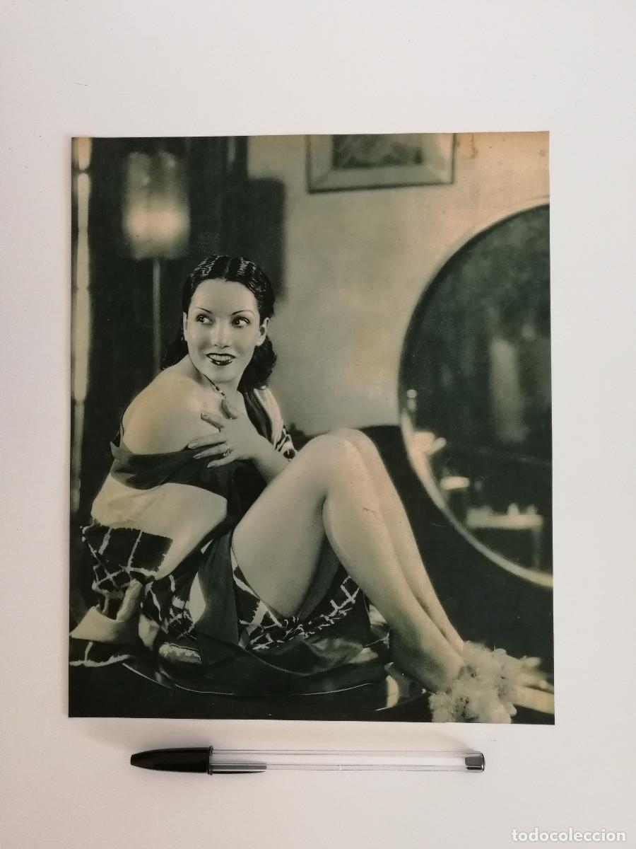 Kino: ANTIGUO ANUNCIO ENCARTONADO -20*25- LUPE VELEZ